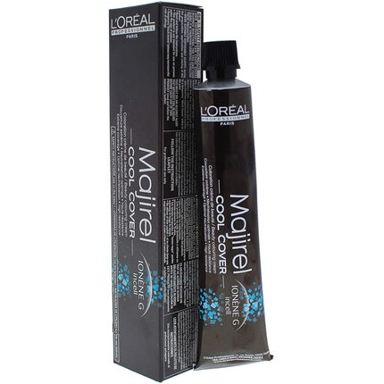 Vopsea de păr, L'Oreal, Majirel Cool Cover 4.8, negru