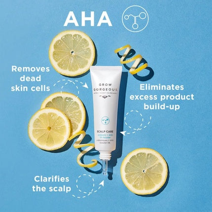 Serum Scalp Glow, Grow Gorgeous, Prebiotic și AHA 5%, 50 ml