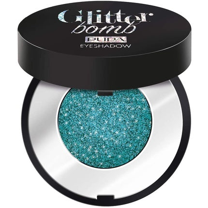 Fard de pleoape, Pupa Milano, Glitter Bomb, verde