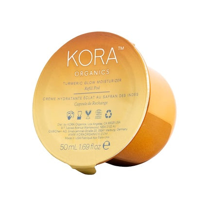 KORA Organics Turmeric Glow Moisturizer Gold, 58g