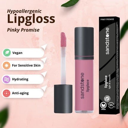 Lucitor de buze Sensai Sandstone Lipgloss Pinky Promise, roz, 20ml