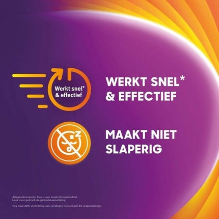 Spray nazal Allegra Duo, 15 ml, violet