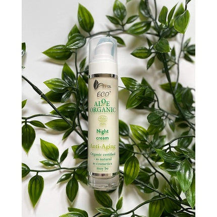 Cremă de noapte, Aloe Organic, Barbary și Aloe Vera, 50ml