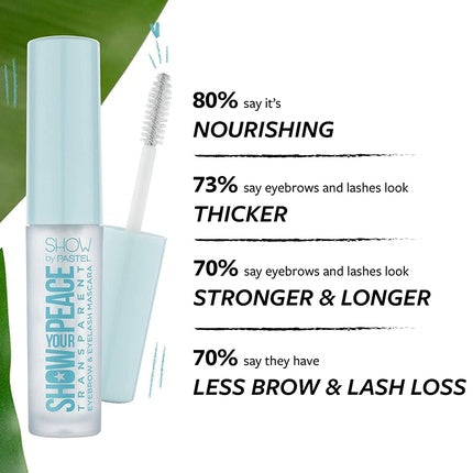 Mascara transparentă pentru sprâncene și gene, Pastel Profashion, Show By Pastel Show Your Peace, 20 g