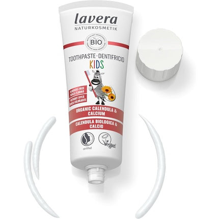 Pasta de dinți copii, Lavera, fără fluor, 110 g