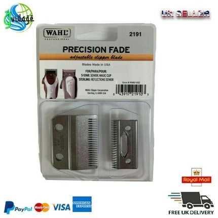 Lama de tuns păr Wahl Precision Fade Blade 2191 pentru Magic Clip și Five Star Two-Hole Clipper