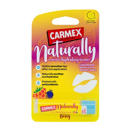 Balsam de buze, Carmex, Naturally Berry, 4.25g