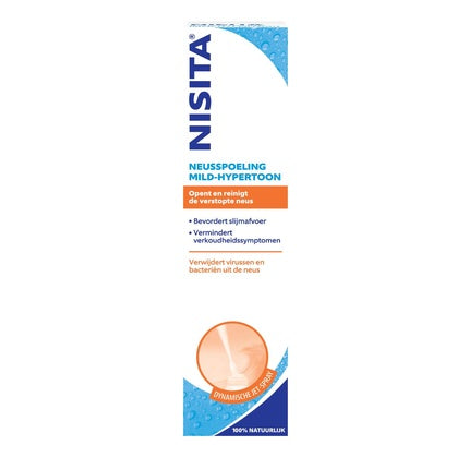 Spray Nasal Irrigant Nisita, Mild Hypertonic Jetspray, 230g