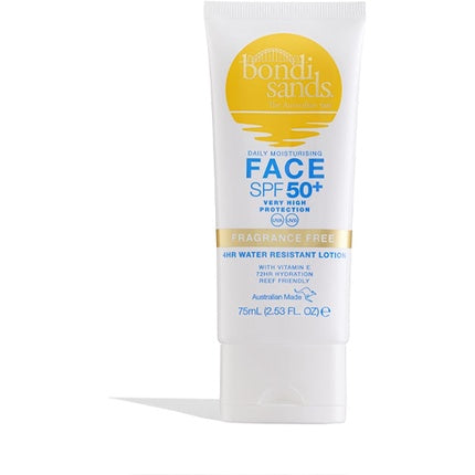 Loțiune Față SPF 50+, Bondi Sands, Fără Parfum, 75ml