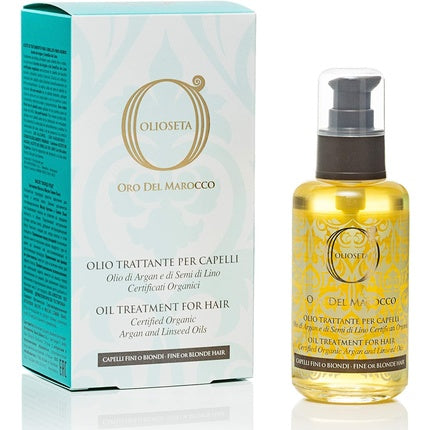 Tratament păr, Oro Del Marocco, pentru păr fin sau blond, 100ml