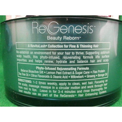Mască păr ReGenesis Detox, RevitaLash, 190 ml, verde