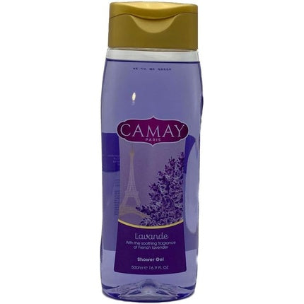 Gel de duș Camay Paris cu Lavandă Franceză, 500ml