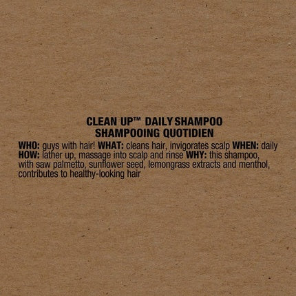 Șampon Bed Head by Tigi Clean Up, bărbați, 250ml