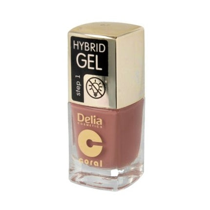 Ojă Gel Delia, Coral, Mocha, 11ml