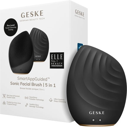 Perie facială sonică, Geske, SmartAppGuided, silicon moale