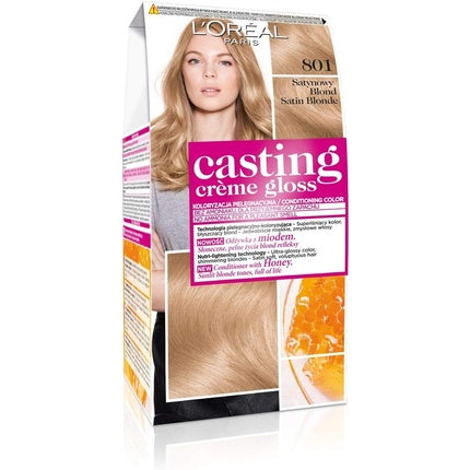 Cremă Colorantă Păr, L'Oréal Paris, Casting Crème Gloss 801