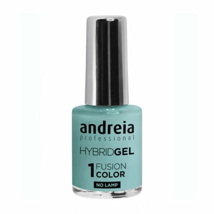 Lac Unghii Andreia Hybrid Fusion H69, 10.5ml, Verde Aqua