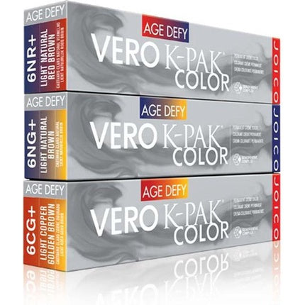 Vopsea de păr Joico Vero K-PAK Color Age Defy, 3NR+, Culoare Naturală