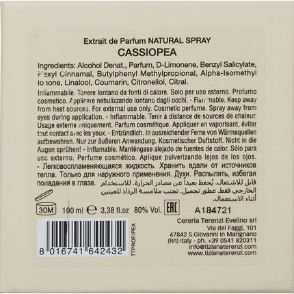 Parfum, Tiziana Terenzi, Luna Cassiopea EDP, 100 ml