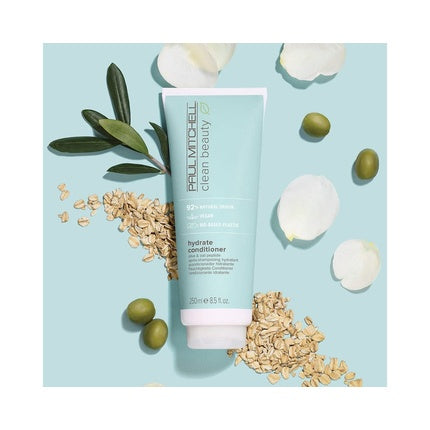Balsam Paul Mitchell Clean Beauty Hydrate, ulei de măsline, 250ml