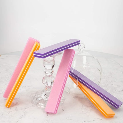 Pilă unghii, T4B Tools For Beauty, două fețe, mov