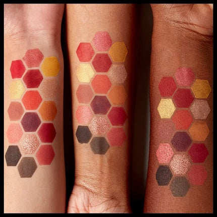Fard de pleoape, NYX, Ultimate, Phoenix, nuanțe metalice