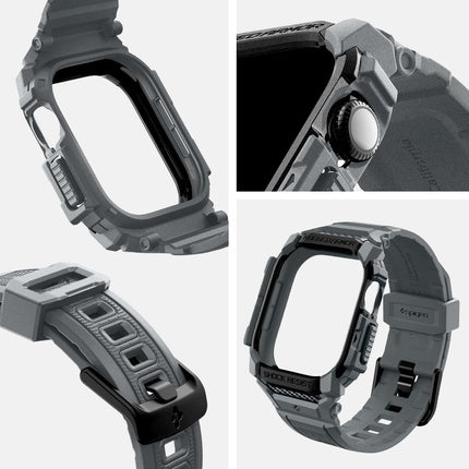Husă ceas, Spigen, Rugged Armor Pro, gri