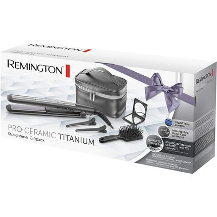 Placă de îndreptat părul Remington PRO-Ceramic Titanium, gri