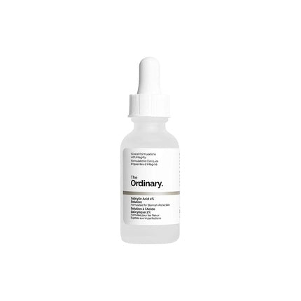 Ser Acnee, The Ordinary Salicylic Acid 2% Solution, Flacon picurator, Alb, 30ml