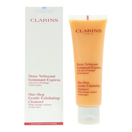Gel de Curățare Exfoliant Delicat cu Extract de Portocală, Clarins, 125ml