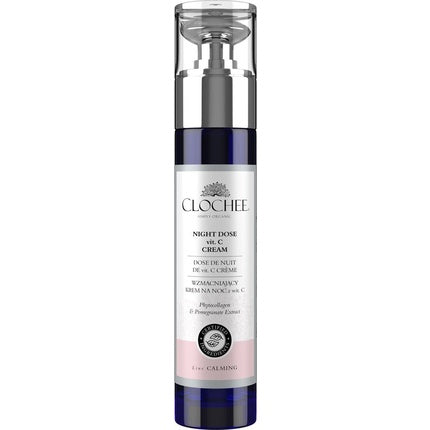 Cremă de noapte Clochee Night Dose Vit. C, cu Vitamina C și Colagen, 50ml