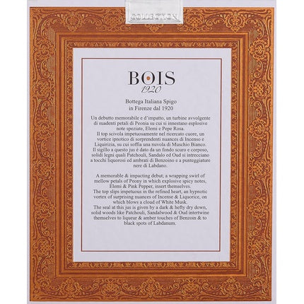 Eau de Parfum Bois 1920 Vento Nel Vento, 100ml, maro