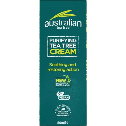 Cremă față, Australian Tea Tree, purificatoare, 50ml