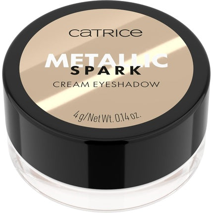 Crema de ochi Catrice Metallic Spark No. 010 Nude, 4 g, finish metalic