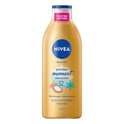 Lapte corp NIVEA Winter Moment cu Unt de Shea, 400 ml