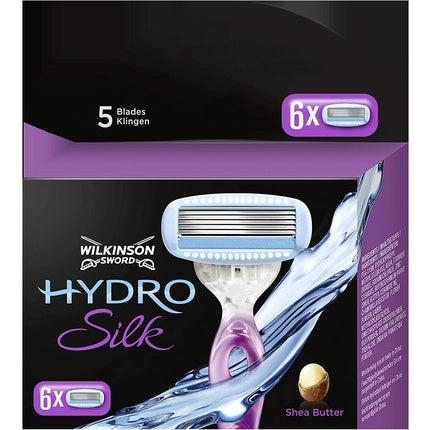 Rezerve aparat ras femei, Wilkinson, Hydro Silk, cu unt de shea