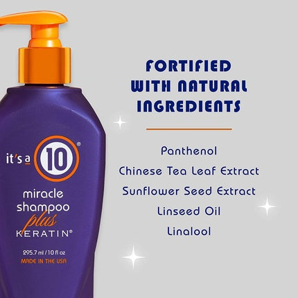 Șampon It's A 10 Miracle Shampoo Plus Keratin, 295ml