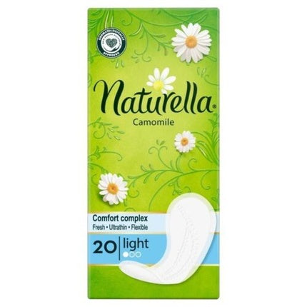 Naturella Light Camomile Pantyliners, 20 buc, alb
