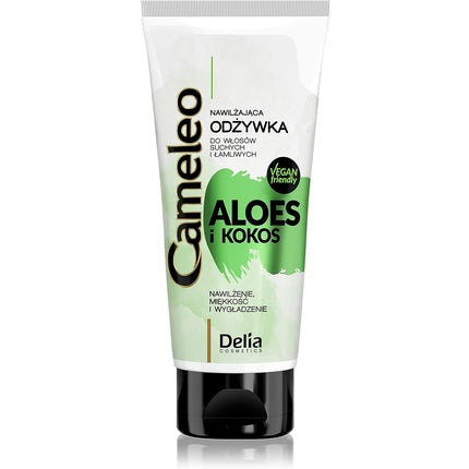 Condiționator pentru păr Delia Cameleo Aloe & Coconut, 200ml