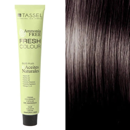 Vopsea de păr Eurostil Fresh Colour fără amoniac, culoare Marron Mediu