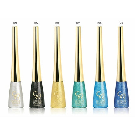 Eyeliner Golden Rose, Extreme Sparkling, 5.5ml
