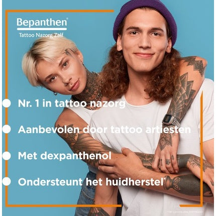 Bepanthen Tattoo Unguent de îngrijire pentru tatuaje, 100g, albastru