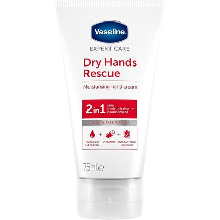 Cremă pentru mâini Vaseline Dry Hands Rescue 75ml