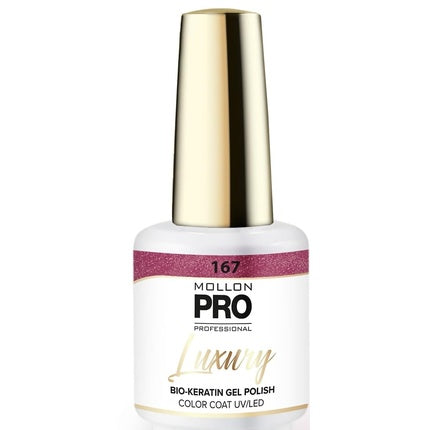 Lac unghii semipermanent No. 165 Roz deschis Mollon Pro 8ml