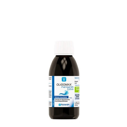 Supliment Nutrițional, Nutergia, Oligomax Mangan și Cupru, formă lichidă, 150ml