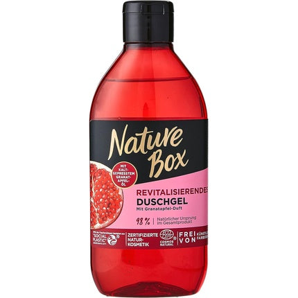 Gel de duș revitalizant cu rodie, Nature Box, 250ml