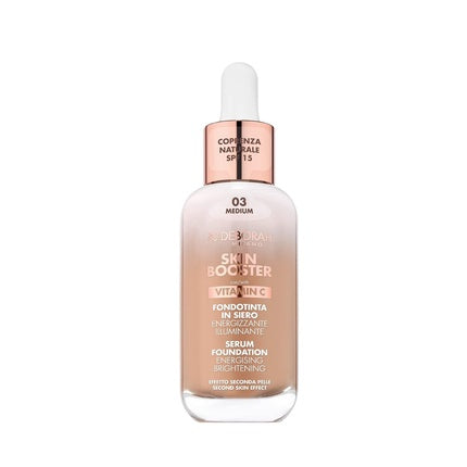 Fond de ten, Deborah Milano, Skin Booster, SPF 15, Medium, 30ml