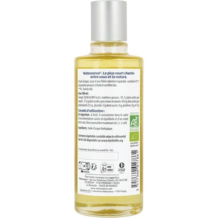 Ulei de corp Natessance Bio Argan 100ml