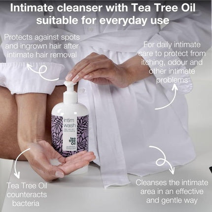 Detergent Intim, Australian Bodycare, Intim Wash cu Ulei de Ceai de Tea Tree, 500ml
