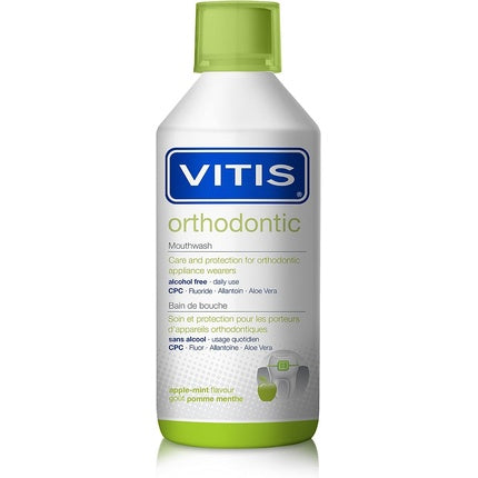 Vitis Orthodontic Mouthwash, 500ml, Fără Alcool